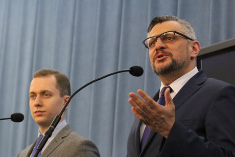 Cezary Tomczyk i Tomasz Lenz, posłowie na Sejm RP