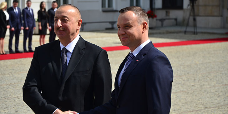 Wizyta prezydenta Azerbejdżanu w Polsce