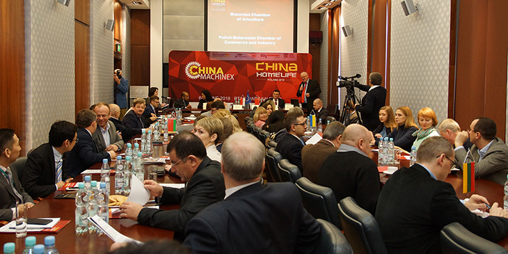 VII edycja China Homelife Poland 2018 - spotkanie Izb i przedsiębiorców z Europy Centralnej i Wschodniej