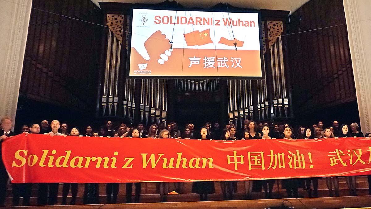 "Solidarni z Wuhan" – koncert z przesłaniem
