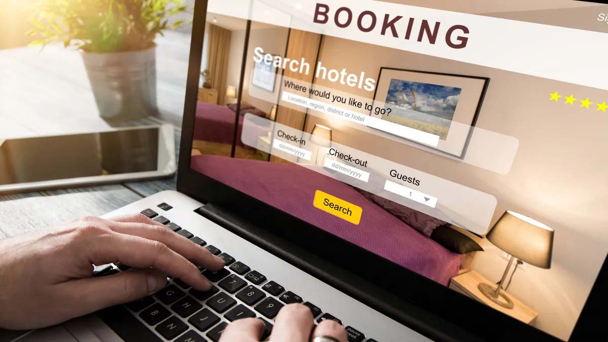 Strona internetowa hotelu