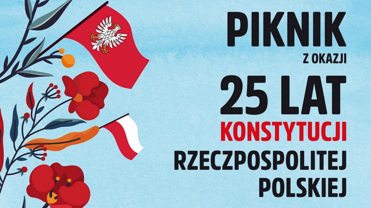Piknik z okazji 25 lat Konstytucji Rzeczypospolitej Polskiej