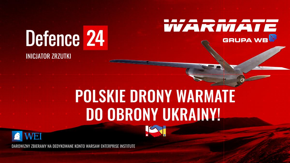 Polskie drony Warmate do obrony Ukrainy!