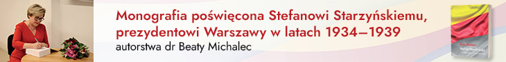 Monografia poświęcona Stefanowi Starzyńskiemu