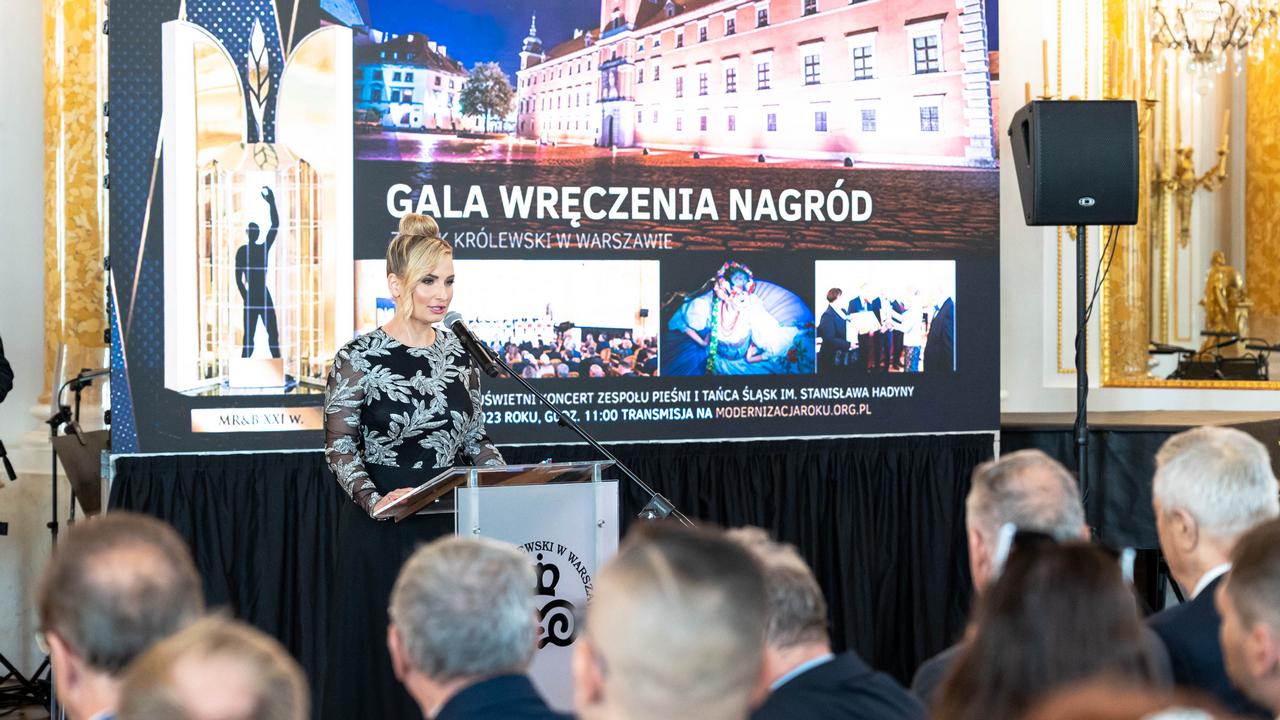 Uroczysta Gala Ogłoszenia Wyników Ogólnopolskiego Konkursu "Modernizacja Roku & Budowa XXI w."