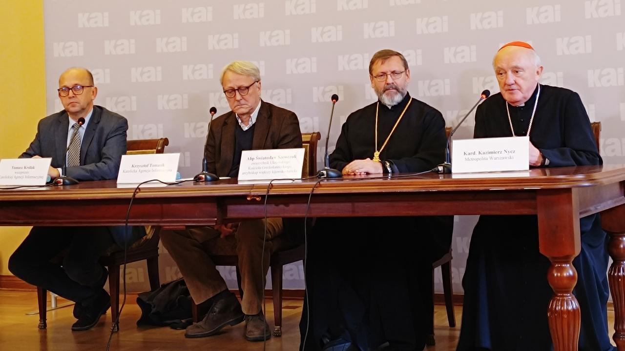 Konferencja prasowa z udziałem abp. Szewczuka