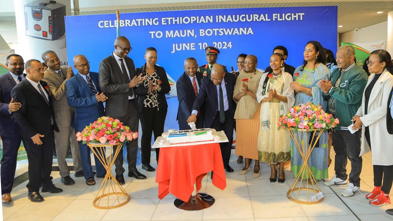 Ethiopian Airlines - inauguracja połączenia do Maun