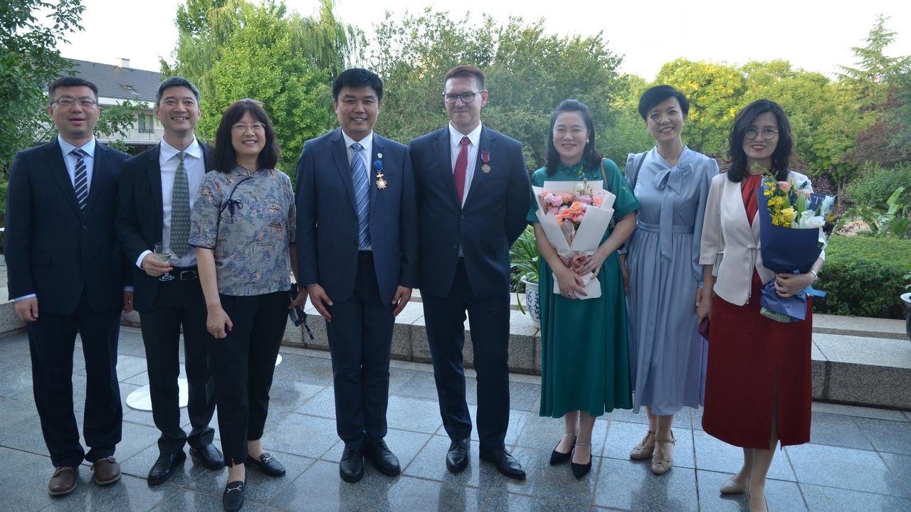 Ceremonia wręczenia odznaczeń