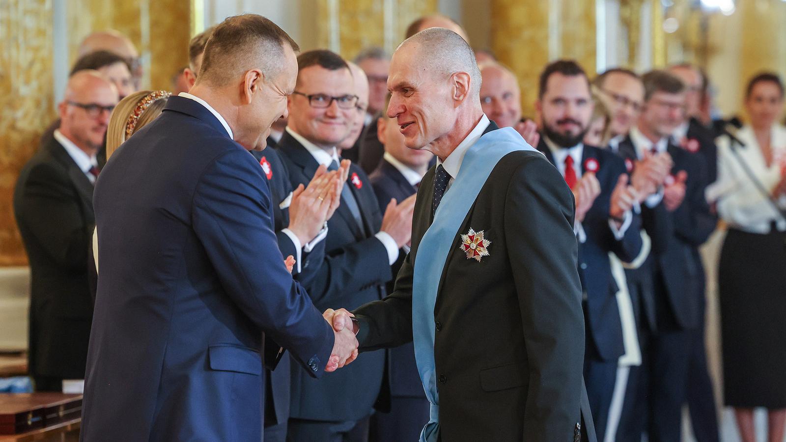 Andrzej Poczobut odebrał Order Orła Białego