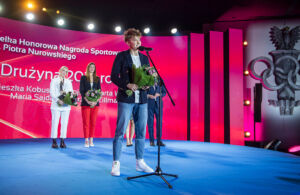 Noworoczne Spotkanie Rodziny Olimpijskiej 2022 Laureaci Wielkiej Honorowej Nagrody Sportowej PKOl za 2021 rok.