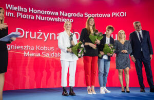 Noworoczne Spotkanie Rodziny Olimpijskiej 2022 Laureaci Wielkiej Honorowej Nagrody Sportowej PKOl za 2021 rok.